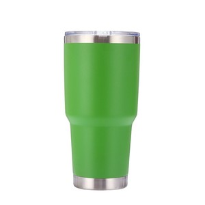 Gobelet isotherme en acier inoxydable bleu 20 oz, léger, couleur unie, conservation de la chaleur 12-24 heures - Product Image 4