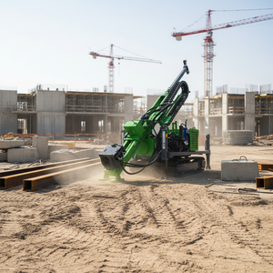 Foreuse géologique hydraulique sur chenilles à haute fiabilité, profondeur de 800 m, pour l'hydrogéologie - Product Image 1