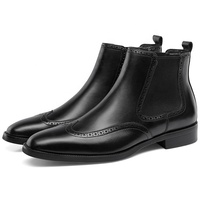 Neue Formelle Chelsea-Stiefel für Herren Hochwertige Luxus-Hochzeitsstiefel für Herren Bequeme Echtleder-Bürostiefel Maßgefertigte Herrenstiefel