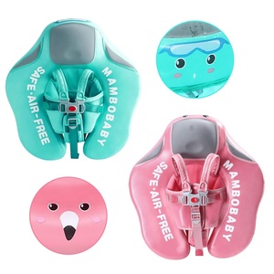 Mambobaby Non Inflatable Bé Float Bơi Vòng Bơi Huấn Luyện Viên Hồ Bơi Trẻ Sơ Sinh Nổi Viện Trợ Cho Toddler Trẻ Em Trẻ Em 3-24 Tháng 1 Cái - Product Image 6
