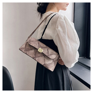 กระเป๋าสะพายไหล่ลำลองราคาถูกสุดฮอตของใหม่กระเป๋าผู้หญิงแบบเรียบง่ายเฉพาะกลุ่มเล็ก - Product Image 6