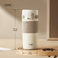 Mug à café isotherme en acier inoxydable 316 à double paroi, 15 oz (500 ml), anti-fuite, résistant à l'eau bouillante, vente en gros