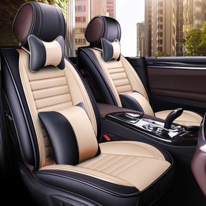 Housses de siège de voiture en cuir, couvre-siège écologique pour véhicule, ensemble complet pour TOYOTA VIOS, nouveau Design - Product Image 6