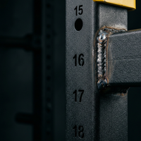 Rack de musculation avec poulie réglable à 20 positions, rack commercial Q235 PR-CR-C02 unisexe