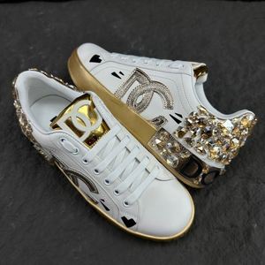 Livraison directe, nouvelles chaussures de créateurs de luxe tendance, baskets de sport originales pour hommes, Dolcegabban D, chaussures décontractées pour femmes, chaussures de marche - Product Image 2