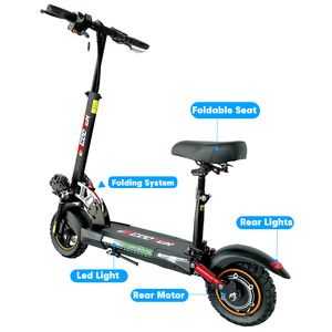 Scooter Eléctrico Todoterreno de 10 Pulgadas, 48V 13Ah 16Ah, L10 L10Pro, Plegable, para Adultos, Entrega Rápida, en Stock, desde Almacén en EE. UU. - Product Image 2