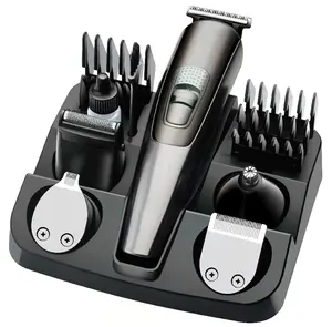 Recortador de barba y nariz 5 en 1 para hombre, kit de viaje para aseo de ducha, aparato de depilación