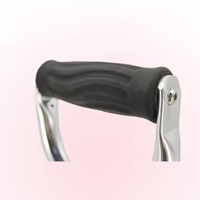 Bâton de marche rétractable canne pratique et portable pour les personnes âgées canne de marche réglable en aluminium