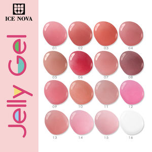 ICE NOVA Private Label Nail Supplies Jelly Extension <strong>Gel</strong> Custom Logo 15ml 0.5oz Sculpture Nail Hard <strong>Gel</strong> Nail Builder Jelly <strong>Gel</strong> - Product Image 4
