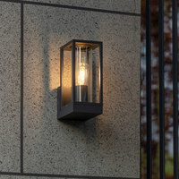 Lanterne murale d'intérieur et d'extérieur pour décoration de luxe Lampe moderne en verre à lumière LED Lampe murale moderne pour les chambres