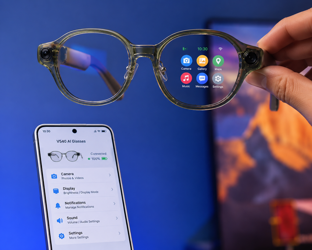 Smart Glasses with Camera Advanced AI-Driven AR Glasses with OEM/ODM Integration for B2B Solution Hardware Solution Proposal