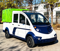 Véhicules de patrouille de luxe, camions de transport, véhicules électriques pour l'inspection des marchandises, autonomie de 70-90 km, certifiés (CE/Eec/Dot/GCC)