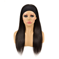 Perruque Bob Lace Front wig malaisienne lisse, cheveux naturels, 10 à 32 pouces, coupe Pixie, HD 100%, bon marché, pour femmes noires