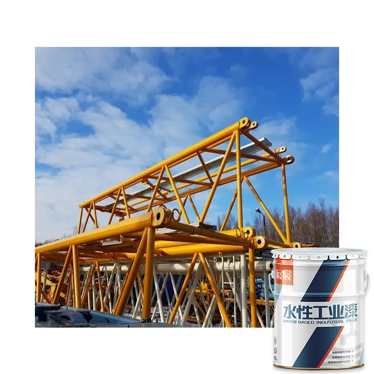 Zhan Chen Water Based Acrylic Dip Paint For Construction Machinery And Concrete Protection