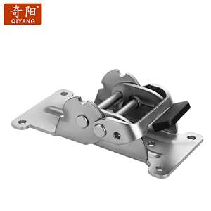 Высококачественный складной кронштейн для ножек столов и стульев Qiyang с доводчиком, современный дизайн, сталь, для кухонных шкафов и гостиной - Product Image 6