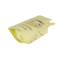 Sacs de stockage de lait pour bébé 100% personnalisés de qualité alimentaire sans BPA Sac de stockage de lait maternel à détection de température réutilisable avec double fermeture éclair