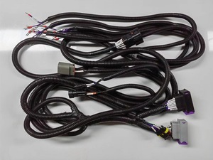 Rejilla de coche modificada, pequeño faro de luz amarilla, luz antiniebla, arnés de cableado impermeable - Product Image 3