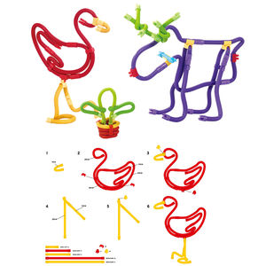 नए रचनात्मक पशु सीखने और शैक्षिक खिलौने खेल ट्विस्टिंग स्टिक बच्चों के लिए खिलौने - Product Image 5