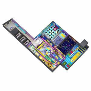 Aire de jeux intérieure QiaoQiao 1550 m² pour enfants, aire de jeux commerciale intérieure, parc d'attractions Z - Product Image 1