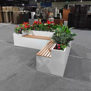 Fabrication métallique sur mesure, grande décoration intérieure, grand vase décoratif, pots à fleurs d'intérieur, <span class=keywords><strong>jardinière</strong></span> - Product Image 1