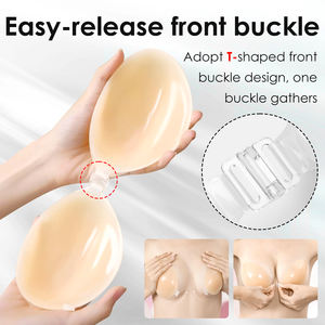 透明ブラシリコーンジェルブラ自己接着性再利用可能 - Product Image 6