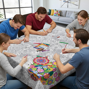 Mantel Lavable para Niños, para Colorear y Dibujar, Reutilizable, para Actividades Navideñas y de Pascua - Product Image 5