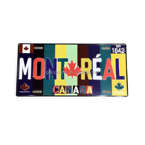 Placa <span class=keywords><strong>de</strong></span> Matrícula Metálica Personalizada <span class=keywords><strong>de</strong></span> 15*30 CM, Recuerdo <span class=keywords><strong>de</strong></span> Nueva York, Técnica <span class=keywords><strong>de</strong></span> Estampado, Ecológica, Sin Níquel - Product Image 3