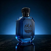 Flacon de parfum en verre vide octogonal avec logo personnalisé, 30 ml, 50 ml, 100 ml, vert foncé/ambre, vaporisateur à pompe, boîte cadeau de luxe