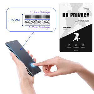Micas de Hidrogel TPU Flexibles OEM, Película de Hidrogel TPU Anti-Espía, Películas de Privacidad HD para Todos los Teléfonos - Product Image 3