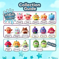 Pot de peluches surprise, jouets magiques transformables activés par l'eau, peluches mystère pour les 5 ans et plus, multicolores, 3 pouces, styles aléatoires