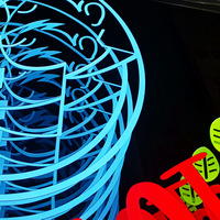 Luces LED de Espejo Infinito con Logotipo Publicitario 3D Grande, Personalizadas para el Hogar, Oficina, Tienda, Empresa, Decoración