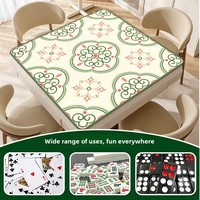 Tapis de Mahjong Funky Trade en Caoutchouc Naturel Imprimé 2-3mm, Imperméable et Anti-Taches, Conception Personnalisée pour Tapis de Jeu et Mahjong