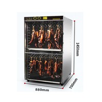 Déshydrateur de fruits secs et de noix, moteur en acier inoxydable 304, équipement de séchage alimentaire commercial à haute efficacité