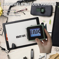 Nouvelle imprimante jet d'encre semi-automatique portable pour cartes, codes QR et impression de dates sur petites bouteilles et papier, avec garantie d'un an
