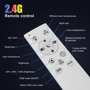 Lámpara de techo LED redonda moderna, luz de techo de cocina para dormitorio superdelgada, luz de techo LED montada en superficie ultrafina - Product Image 5