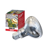 Lampe solaire à spectre complet NOMOY PET ND-20 UVA UVB pour oiseaux, ampoule 80W 100W pour l'élevage des perroquets, absorption du calcium
