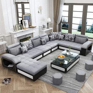 Ensemble de canapés de luxe pour salon, canapé royal en velours <span class=keywords><strong>blanc</strong></span>, designs <span class=keywords><strong>d</strong></span>'ensembles de canapés avec <span class=keywords><strong>prix</strong></span> - Product Image 4