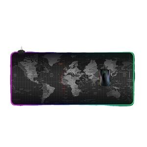 Tapis de Souris Gamer X919 Personnalisé en Caoutchouc et Cuir Lumineux avec LED RGB pour Clavier et Souris - Tapis de Bureau Montian - Product Image 4