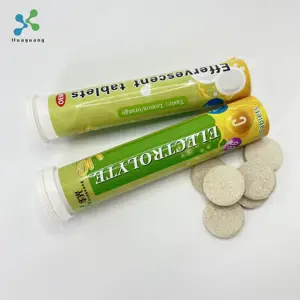 Fórmula personalizada efervescente vitamina tablet eletrólito comprimidos esporte eletrólito caféina efervescente tablet bebida