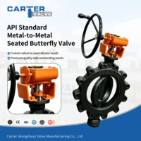 Vanne papillon ANSI à triple offset en acier au carbone WCB, à siège métallique, avec bride RF, électrique, antidéflagrante, pour vapeur haute température, API 609, OEM