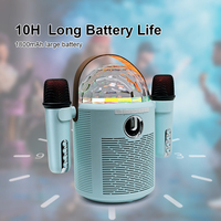 Nuevo altavoz inalámbrico creativo Tws, luces LED de colores, atmósfera, estrella, regalo de Navidad, altavoz Bluetooth