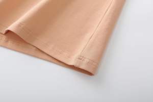 Camiseta de gran tamaño de algodón y fibra de bambú 100% de alta calidad para hombre con impresión de logotipo personalizado camiseta en blanco - Product Image 5