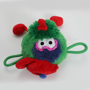Portachiavi Elfo Mostro Piccolo e Pecolare con Pompon, Gambe Lunghe e Occhi Grandi, Peluche Giocattolo, Ciondolo per Borsa e Cellulare - Product Image 3