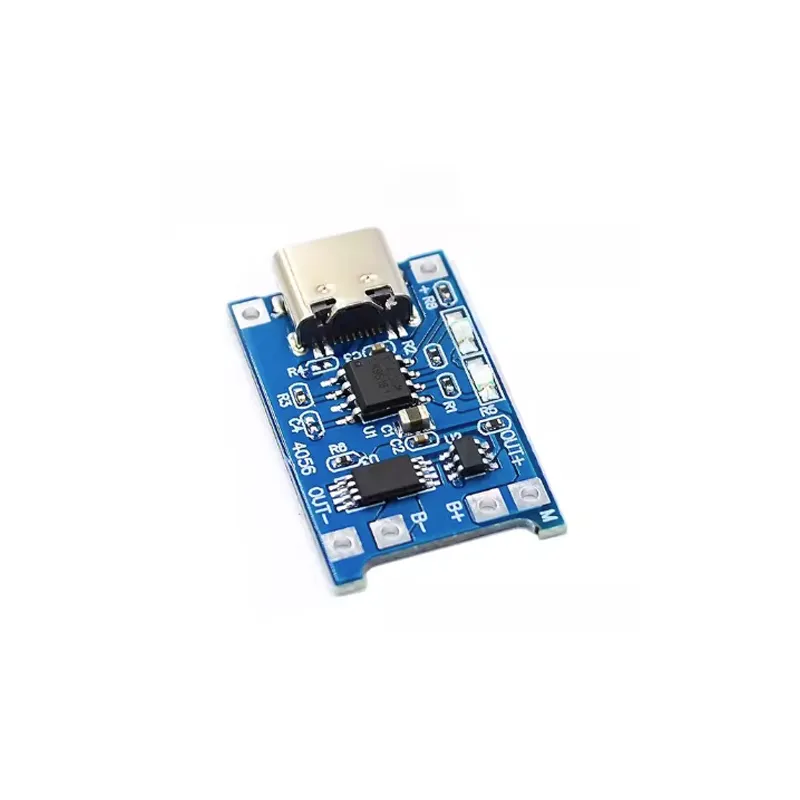 TP4056 1A Lithium Battery Charging Board Module TYPE-C USB Interface Charging Protection 2-in-1