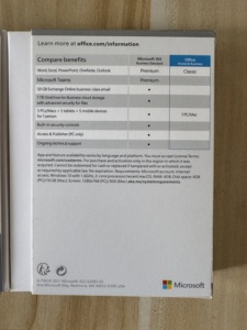 Microsoft <span class=keywords><strong>Office</strong></span> <span class=keywords><strong>2021</strong></span> Famille et Petite Entreprise pour <span class=keywords><strong>Mac</strong></span> – Clé de licence physique avec activation en ligne – Carte clé <span class=keywords><strong>Office</strong></span> <span class=keywords><strong>2021</strong></span> HB Win/<span class=keywords><strong>Mac</strong></span> – Pack complet - Product Image 5