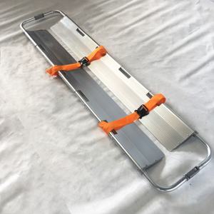 Tandu Transfer medis darurat lipat Aloi aluminium, peregang sendok tandu kasar pabrik Tiongkok - Product Image 4