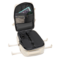 Sac à dos pour ordinateur portable résistant à l'eau, personnalisé, avec plusieurs poches, pour l'école et le travail