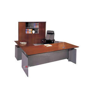Mesa de oficina en forma de L para escuela de oficina de madera color marrón alta calidad gran oferta nuevo diseño moderno - Product Image 1