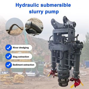 Bomba Centrífuga Sumergible para Lodos Altamente Abrasivos, Bomba de Succión de Arena para Dragado de Ríos/Puertos - Product Image 2