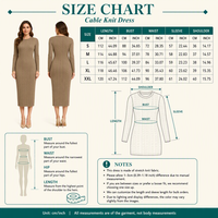 Robe ajustée mi-longue en maille torsadée 300 GSM à col rond et manches longues pour femme, idéale pour le bureau et les occasions professionnelles, opaque, avec logo personnalisé, OEM, vente en gros